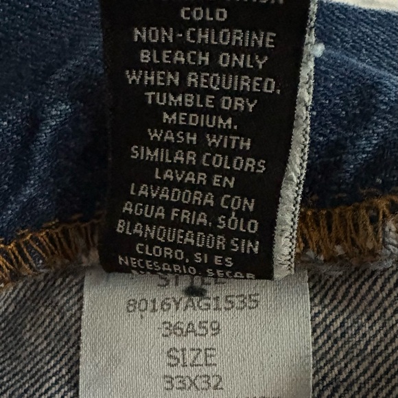 Ralph Lauren Double RL Blue Relaxed Jeans - Picture 4 of 4